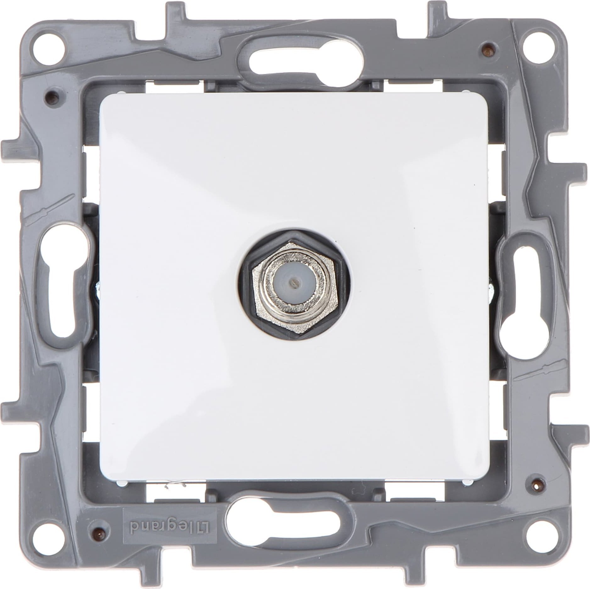 Legrand NILOE Gniazdo antenowe TV F-F końcowe 1 dB białe 764549 - 764549