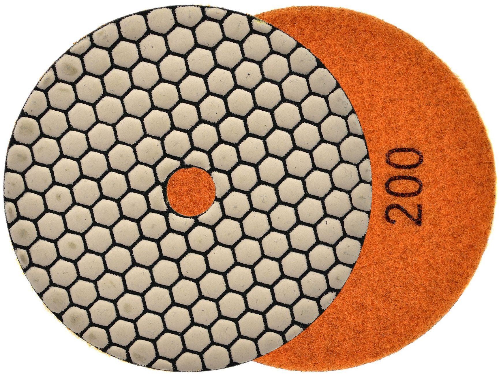 Geko Tarcza polerska do szlifowania gresu na sucho 125mm GR200 (25/250)