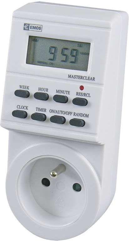 Emos Programator czasowy cyfrowy TS-EF1 (P5501)