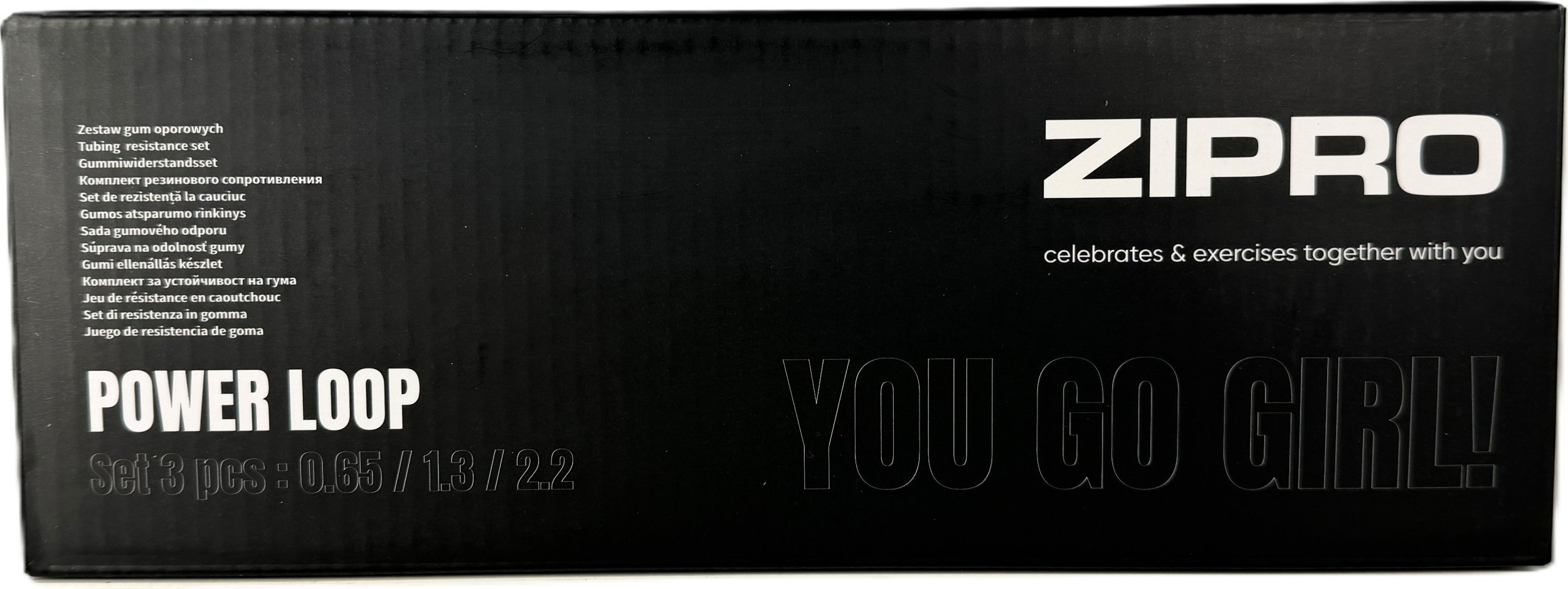 Zipro ZIPRO Power Loop 3 szt. 0.65 + 1.2 + 2.2 You Go Girl