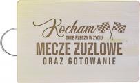 Deska do krojenia Koszulkowy z rączką drewniana