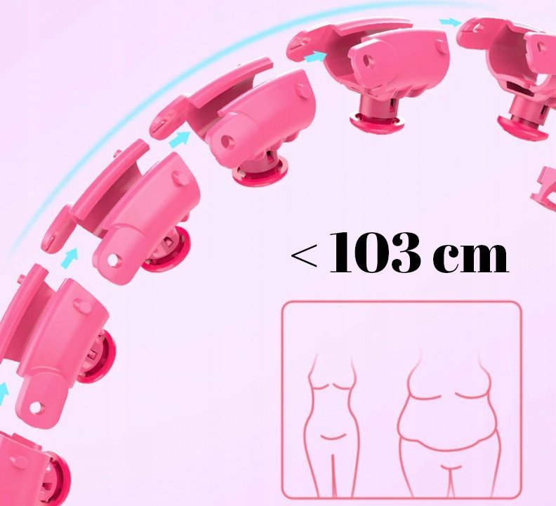 Masażer Gotel K717E KOŁO HULA HOOP SMART MASAŻER