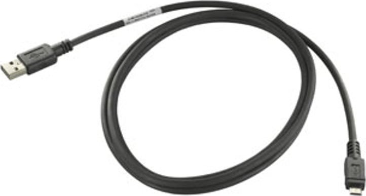 Kabel USB Triton USB-A - microUSB Czarny (25-MCXUSB-01R)