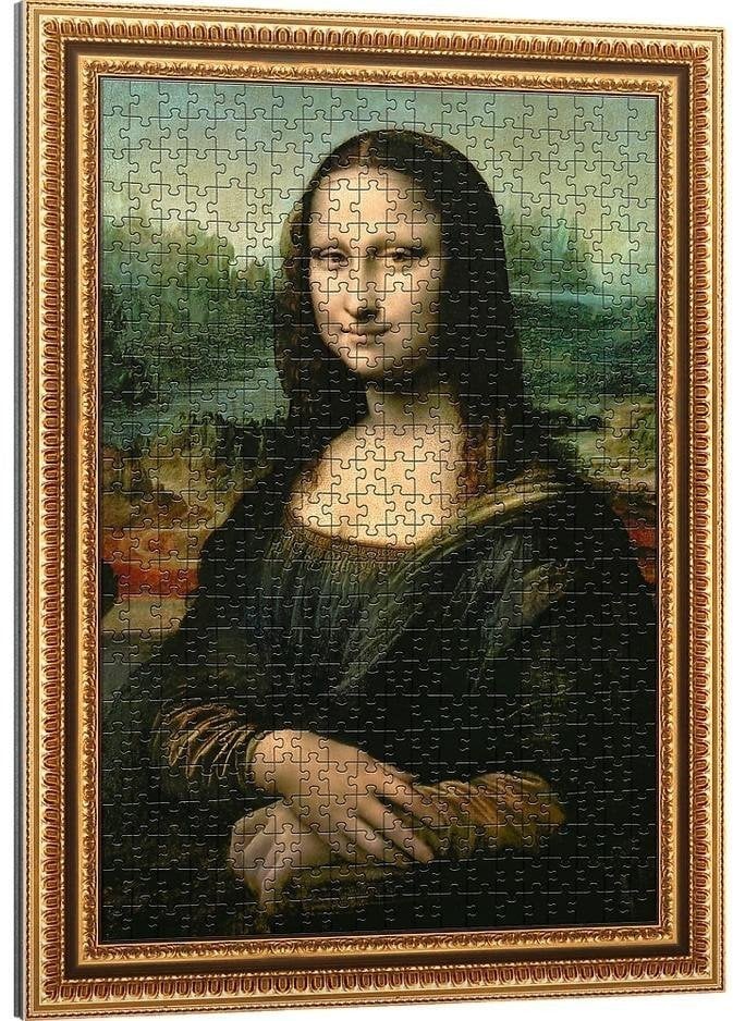 Puzzlorama 500 Mona Lisa, Leonardo da Vinci TREFL