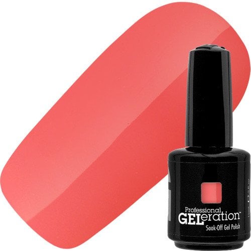 Jessica Jessica, Geleration Colours, Semi-Permanent Nail Polish, GEL-388, Sensual, 15 ml For Women