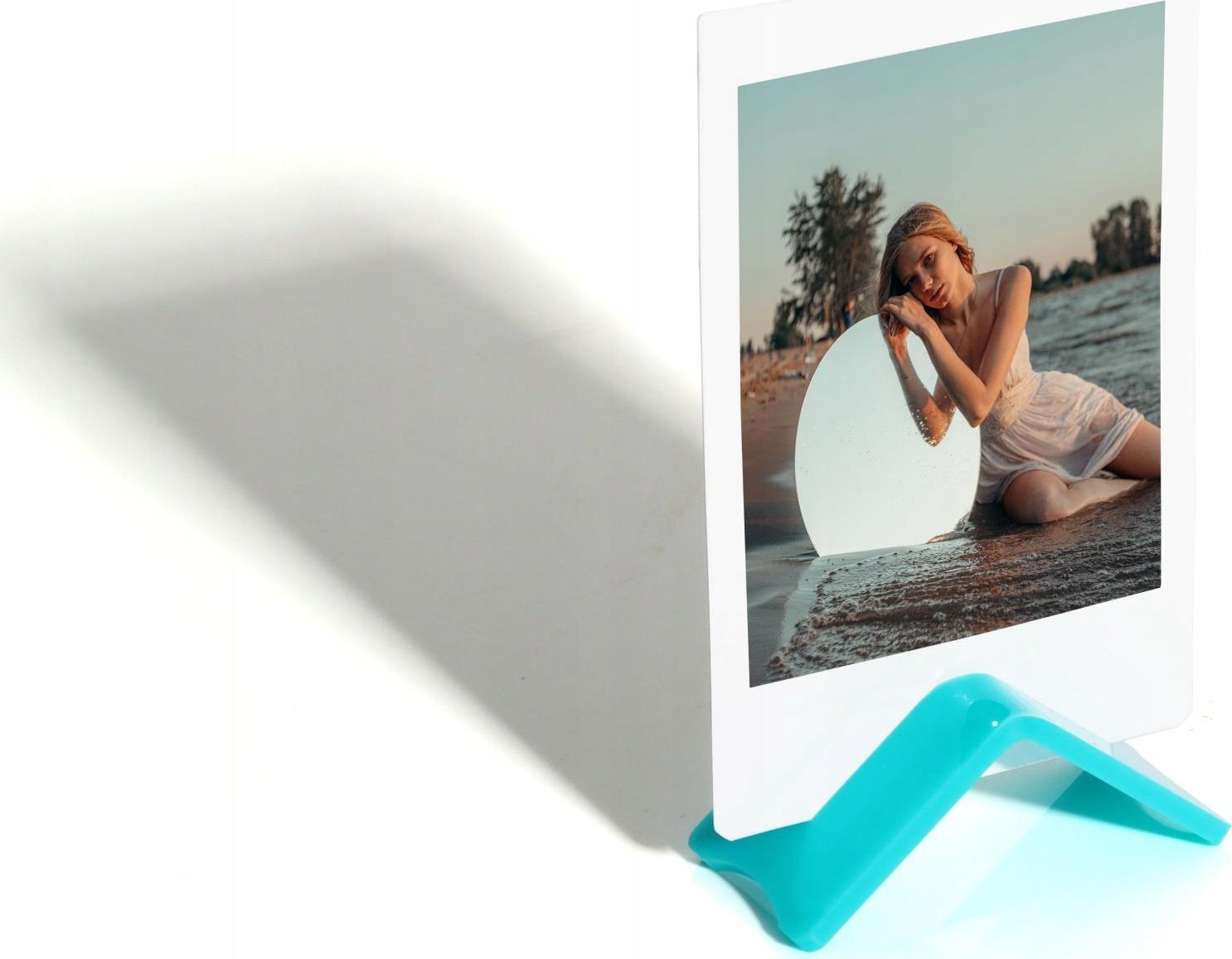 Ramka LoveInstant Uchwyt Podstawka Ramka na Zdjęcie Fujifilm Instax / Niebieski