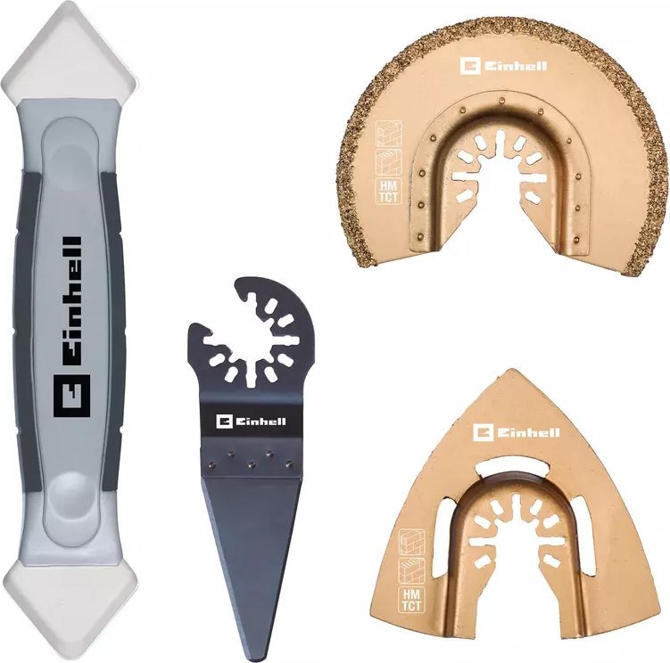 Einhell Einhell multi-tool set tiles, 4-part, grinding wheel (for multi-function tools)
