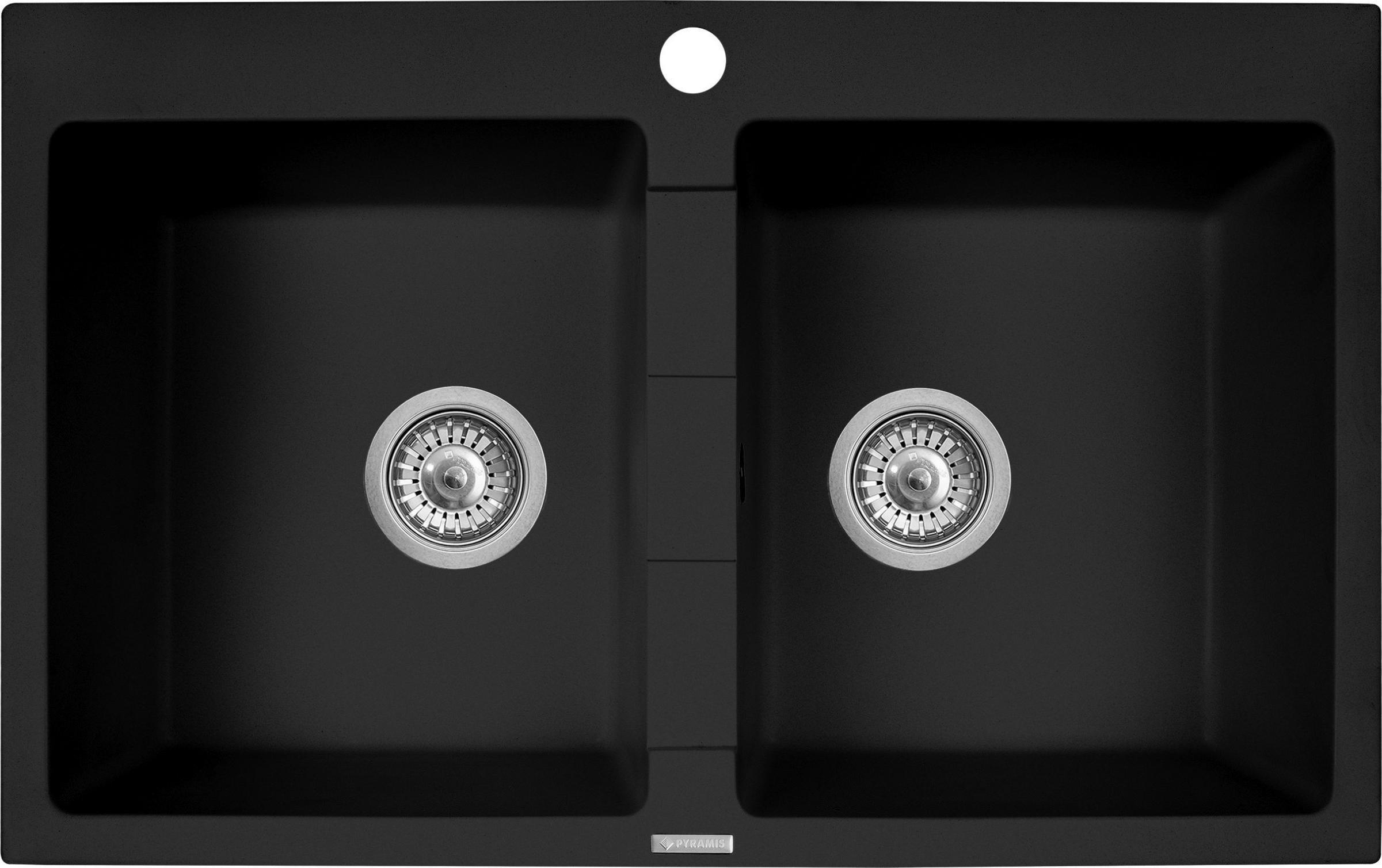 Zlewozmywak Pyramis Zlew Pyramis SPARTA 78x50 2B volcano 070167001