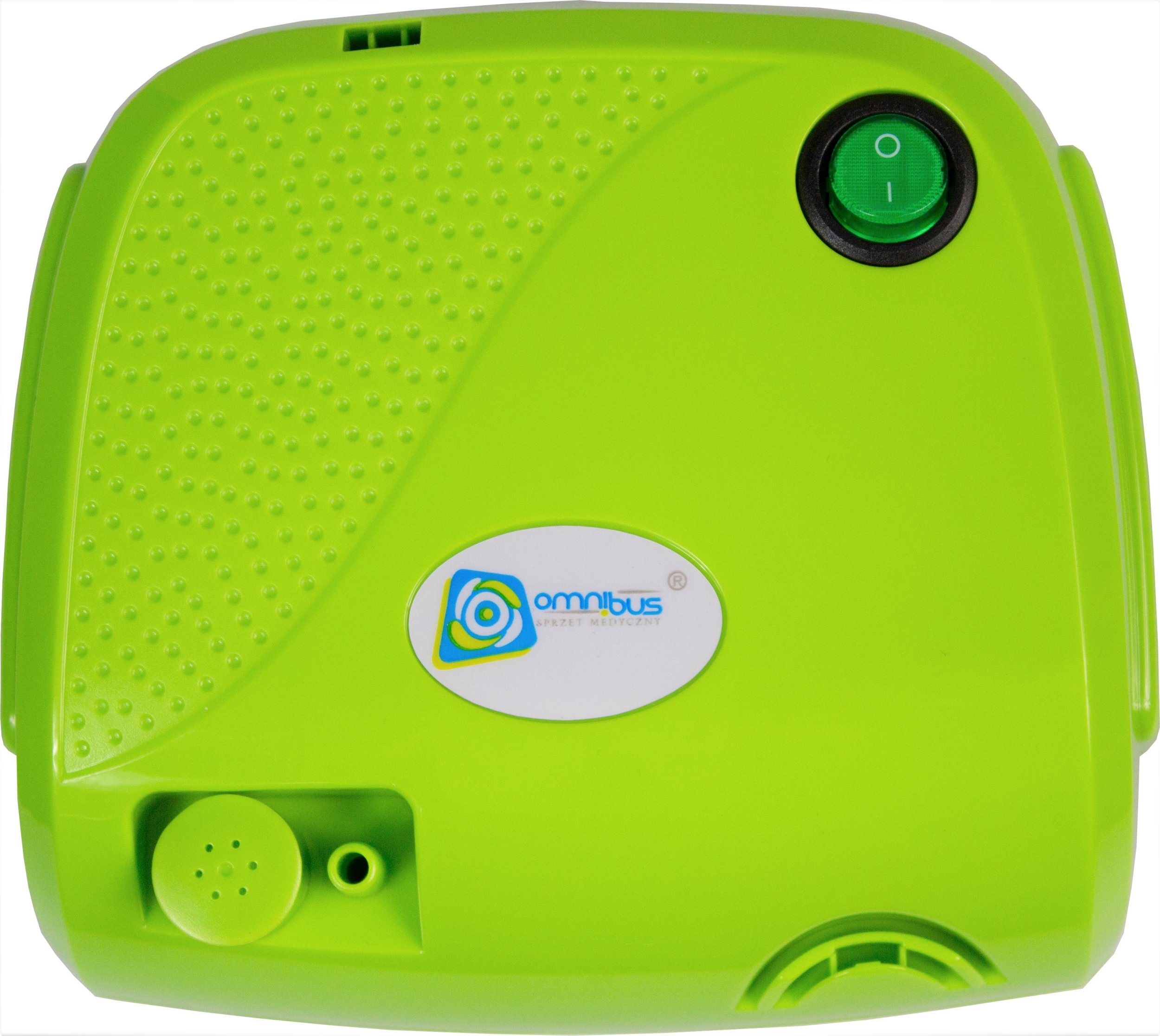 Inhalator nebulizator BR-CN116 OMNIBUS GREEN praca ciągła PREZENT+ WYSYŁKA GRATIS