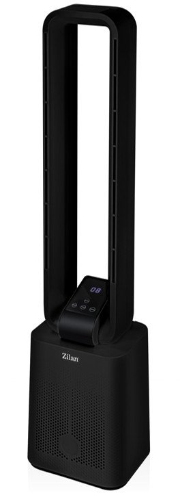 WENTYLATOR KOLUMNOWY BEZŁOPATKOWY 97CM CICHY PANEL DOTYKOWY + PILOT 50W