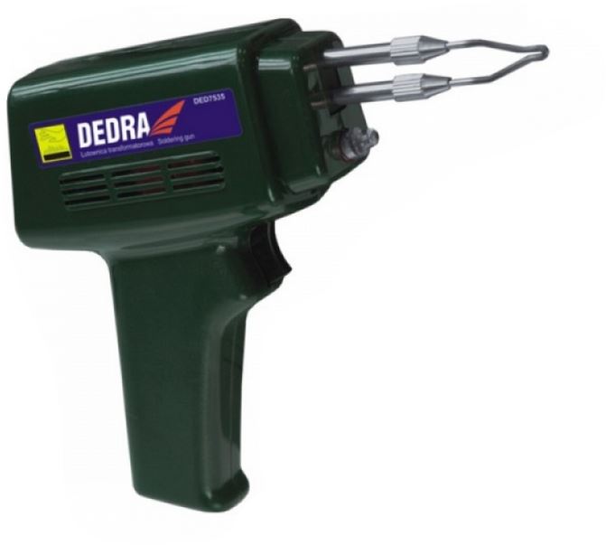 Dedra Lutownica transformatorowa 100W lampka w kartonie (DED7535)