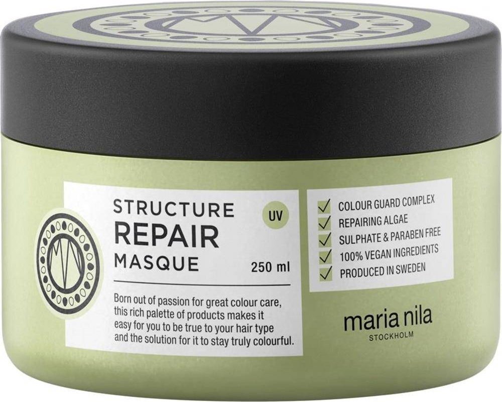 Maria Nila Structure Repair Masque maska do włosów suchych i zniszczonych 250ml