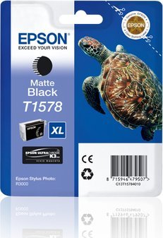 Epson Tintenpatrone matte czarny T 157 T 1578N