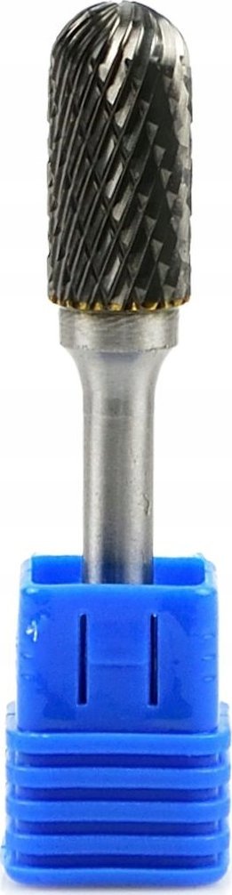 Geko Frez-pilnik do metalu 12x25mm trzpień 6mm (walcowy z zaokrągloną główką) (200/300)