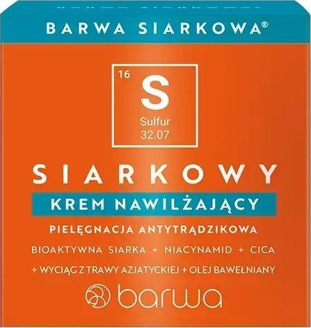Barwa Siarkowa krem nawilżający 50ml