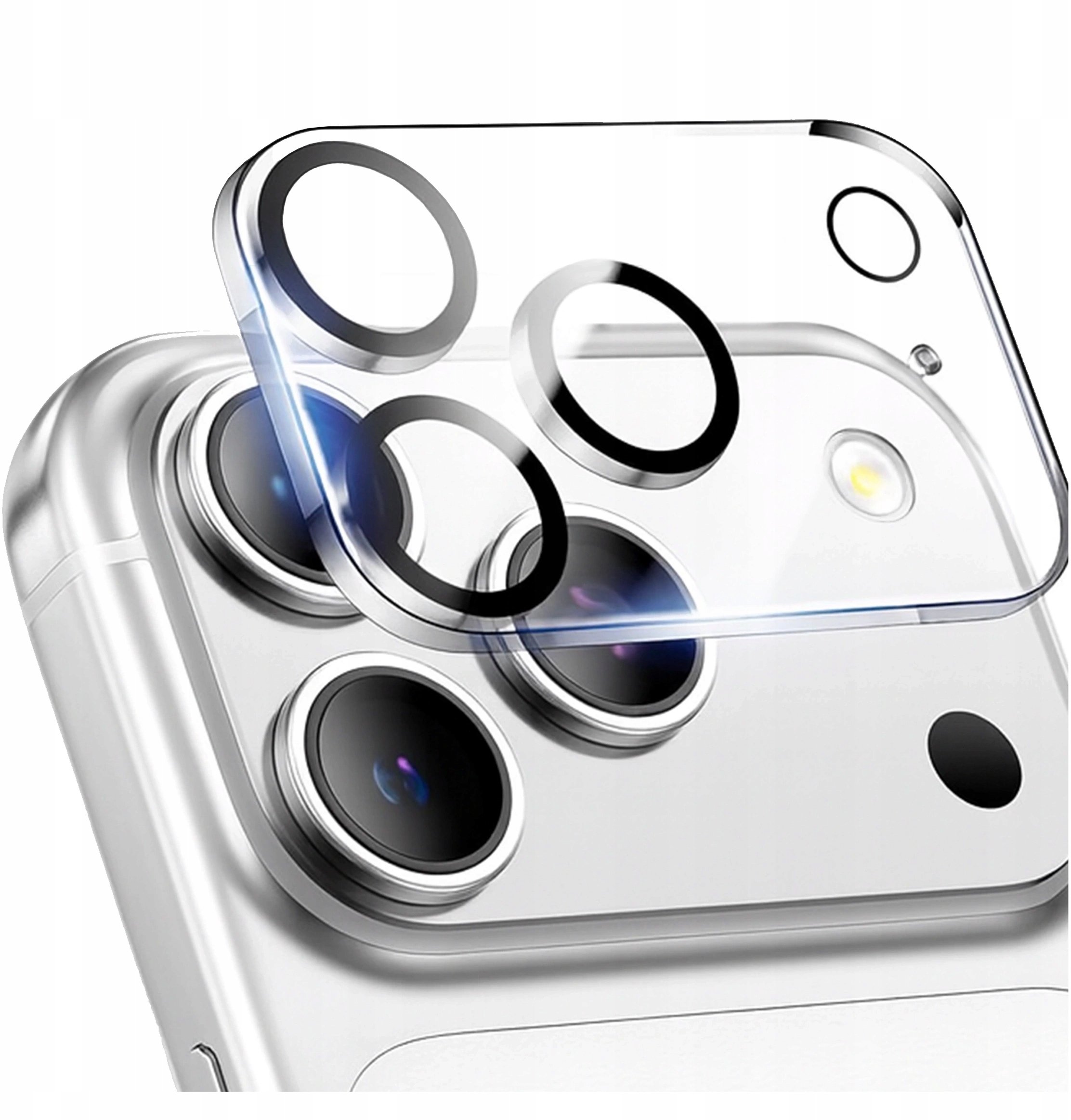 Szkło Ochronne na Obiektyw Aparatu do Apple iPhone 17 Pro Max, Wzmocnione i Odporne na Zarysowania, Precyzyjnie Dopasowane, Alog
