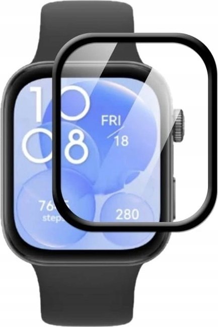 Hello Case SZKŁO HARTOWANE SZKIEŁKO OCHRONNE PMMA DO HUAWEI WATCH FIT 3 SMARTWATCH
