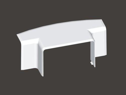 Kopos Pokrywa odgałęźna 90x55mm biała