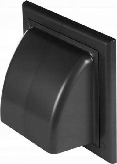 AWENTA Osłona wywiewna kanału okrągłego Awenta KO100-30GR fi100mm grafitowa