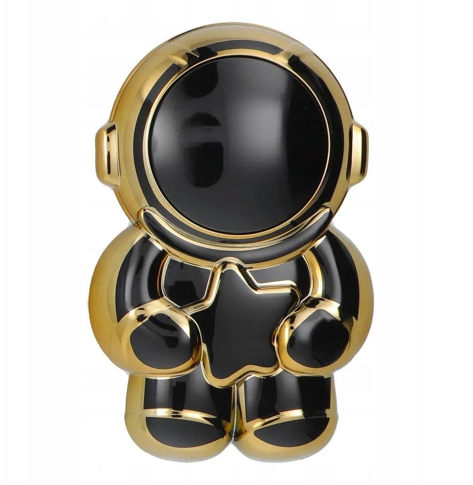 Stojak na telefon ASTRONAUTA - naklejany - czarny