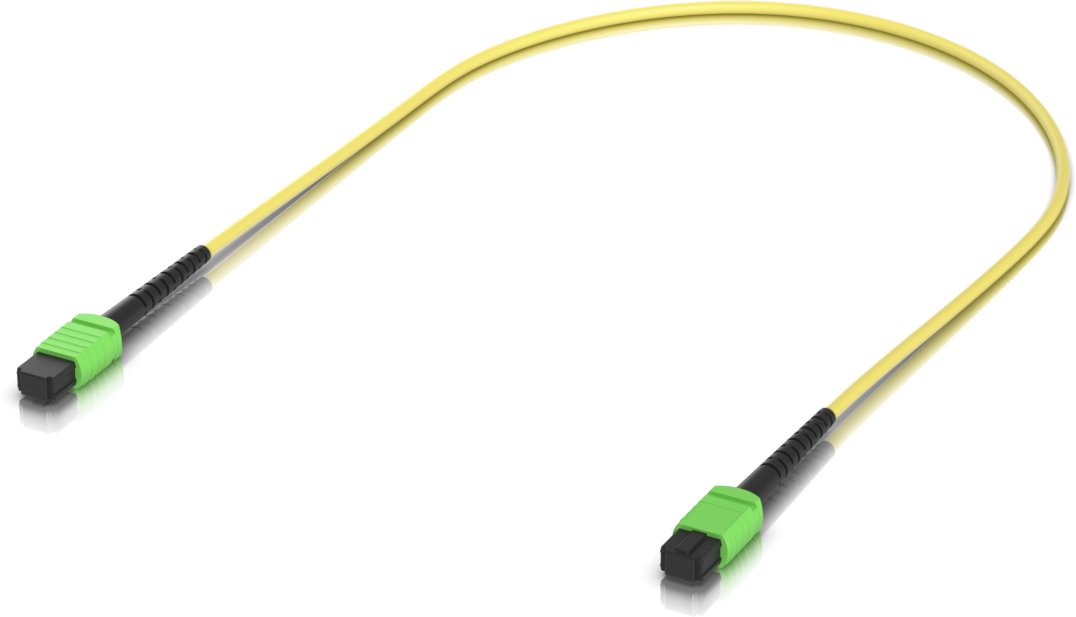 Indoor OS2 single-mode fiber patch cable with MPO-12 Type