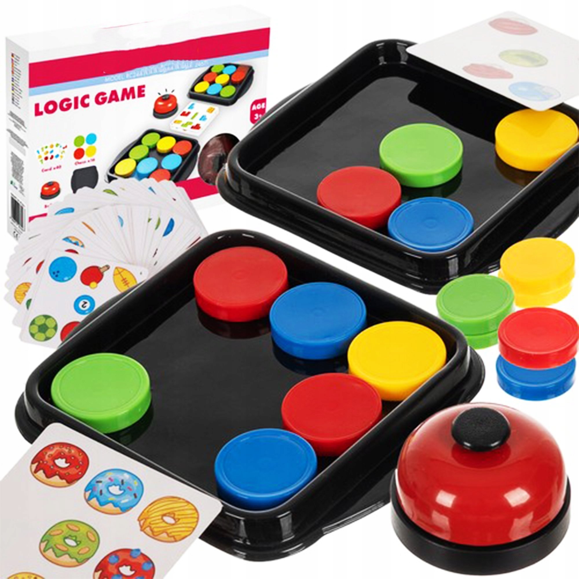 Gra logiczna Askato Szybka Logika 40 el.