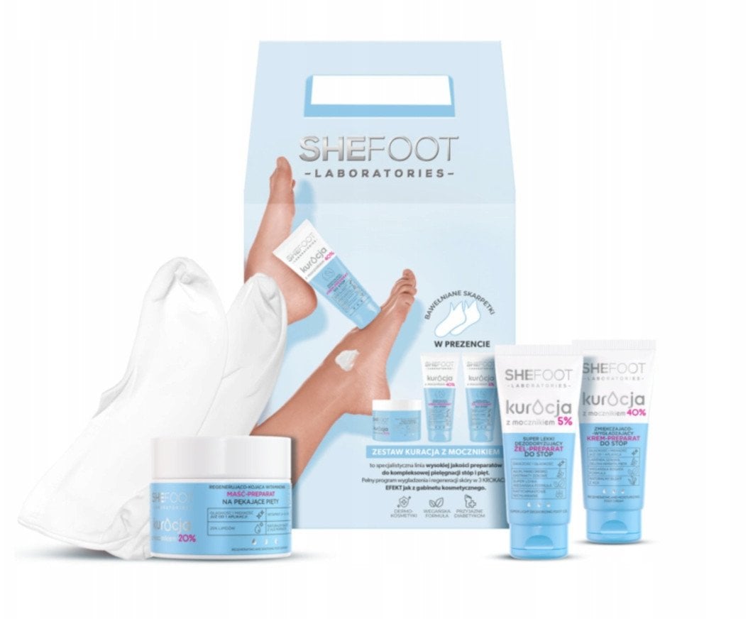Bielenda Shefoot Zestaw prezentowy do stóp kuracja z mocznikiem