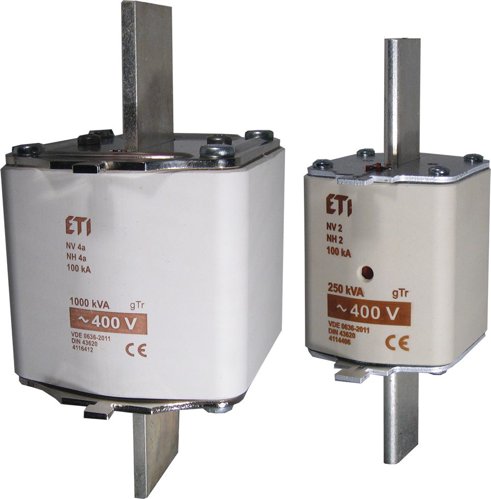 Eti-Polam Wkładka bezpiecznikowa NH2 144A gTr 100kVA 400V WT-2 (004114402)