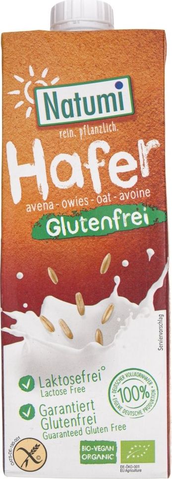 Natumi Natumi Napój owsiany bezglutenowy BIO - 1 L