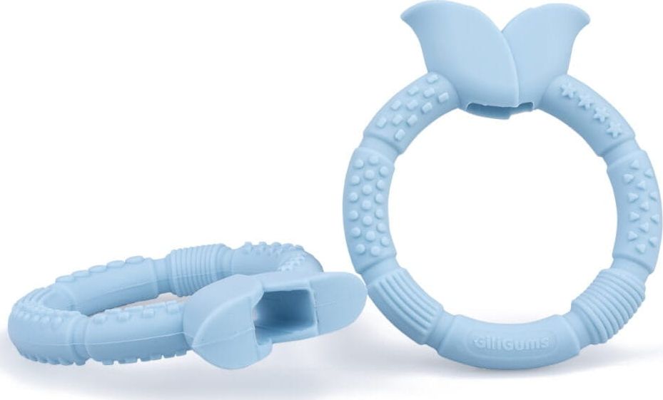 Gili Gums Gryzak sensoryczny Kwiatek niebieski 3m+ GiliGums