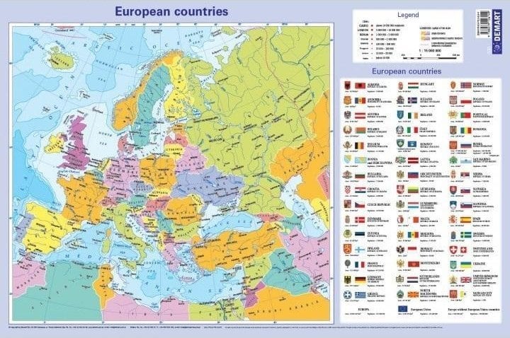 Teka Podkładka na biurko Europa