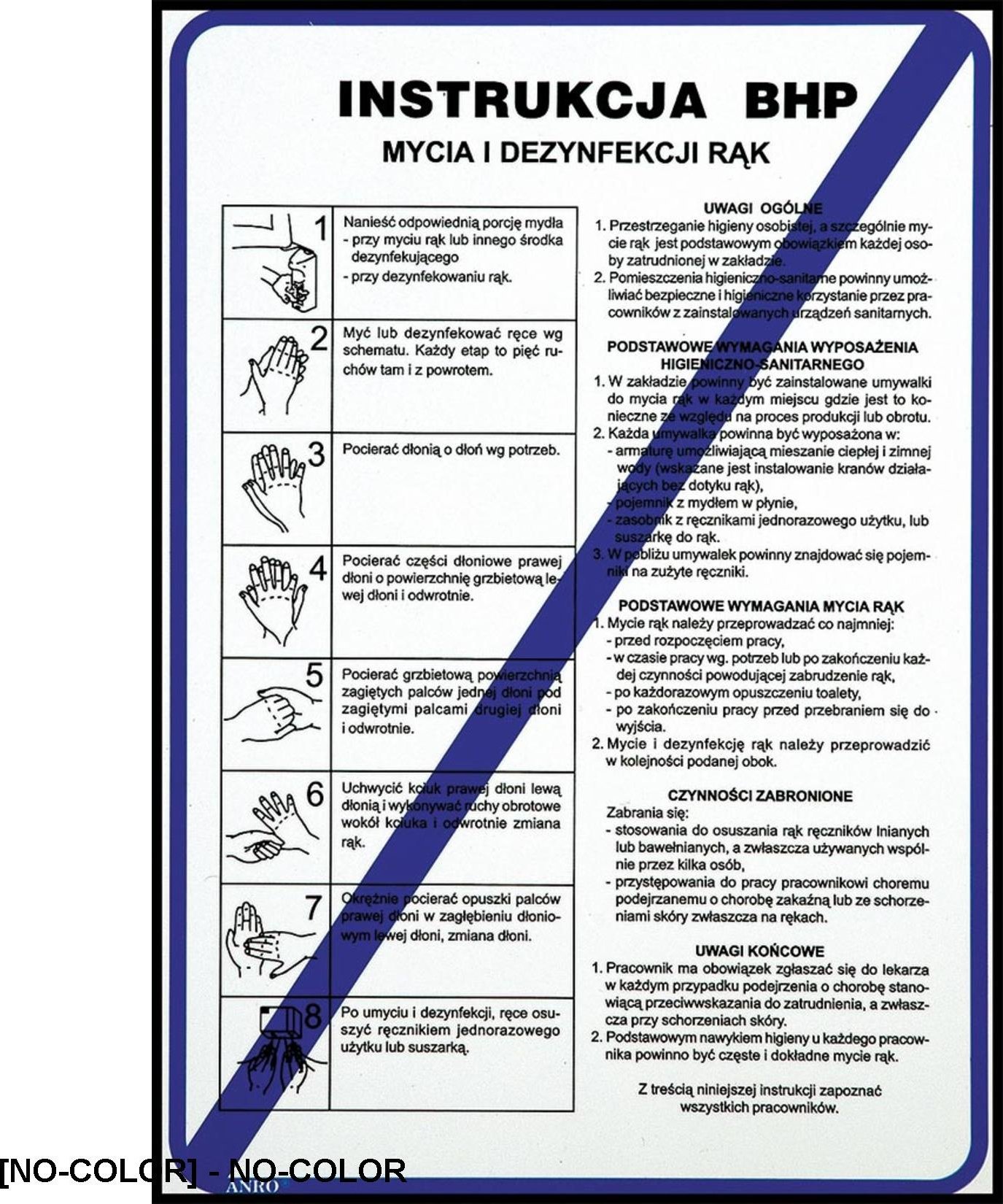 R.E.I.S. Z-IBG01 - Instrukcja BHP Instrukcja BHP mycia i dezynfekcji rąk