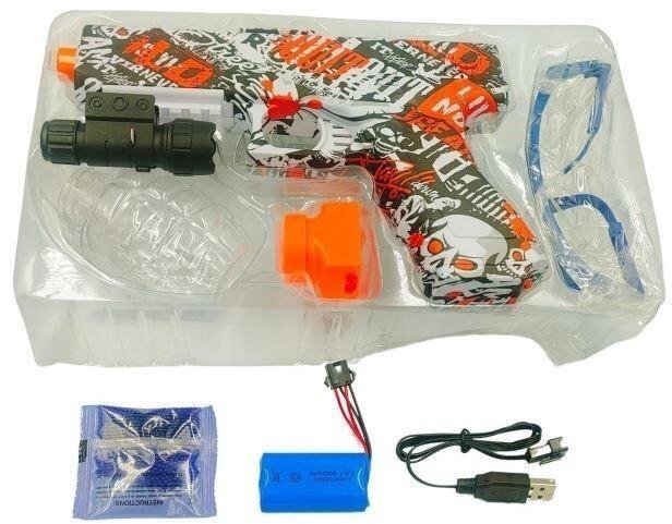 Pistolet na kulki żelowe i strzałki z ładowrką