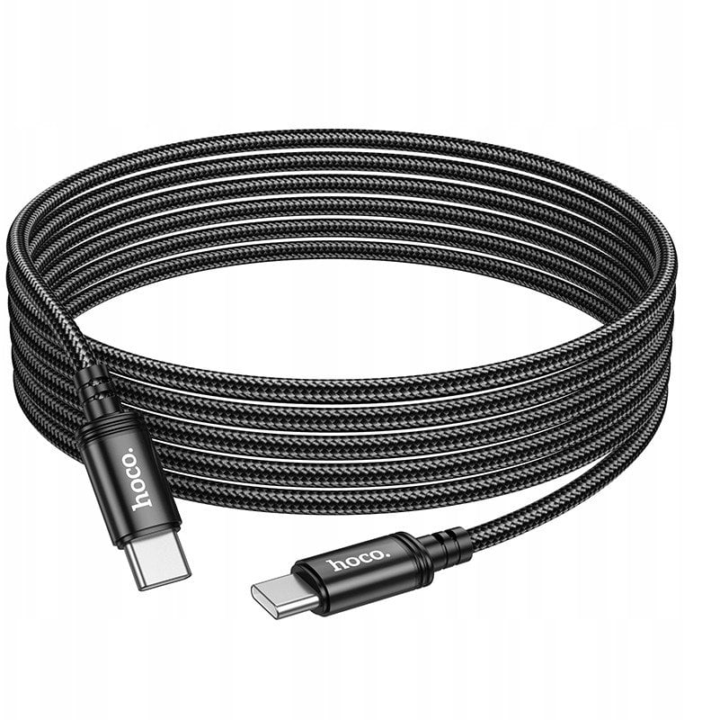 Kabel USB Hoco HOCO kabel Typ C do Typ C PD 3A 60W X91 3 m czarny