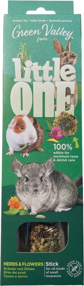 Hi Little One Little One Zielona Dolina Bezzbożowy baton z kwiatami 160g