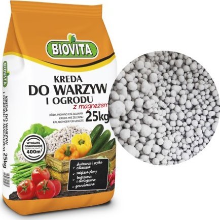 Biovita Kreda do warzyw granulowana z magnezem 25 kg