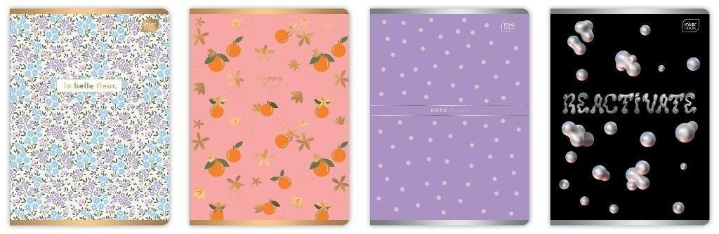 Zeszyt A5/60K linia M 70g Metallic (10szt)