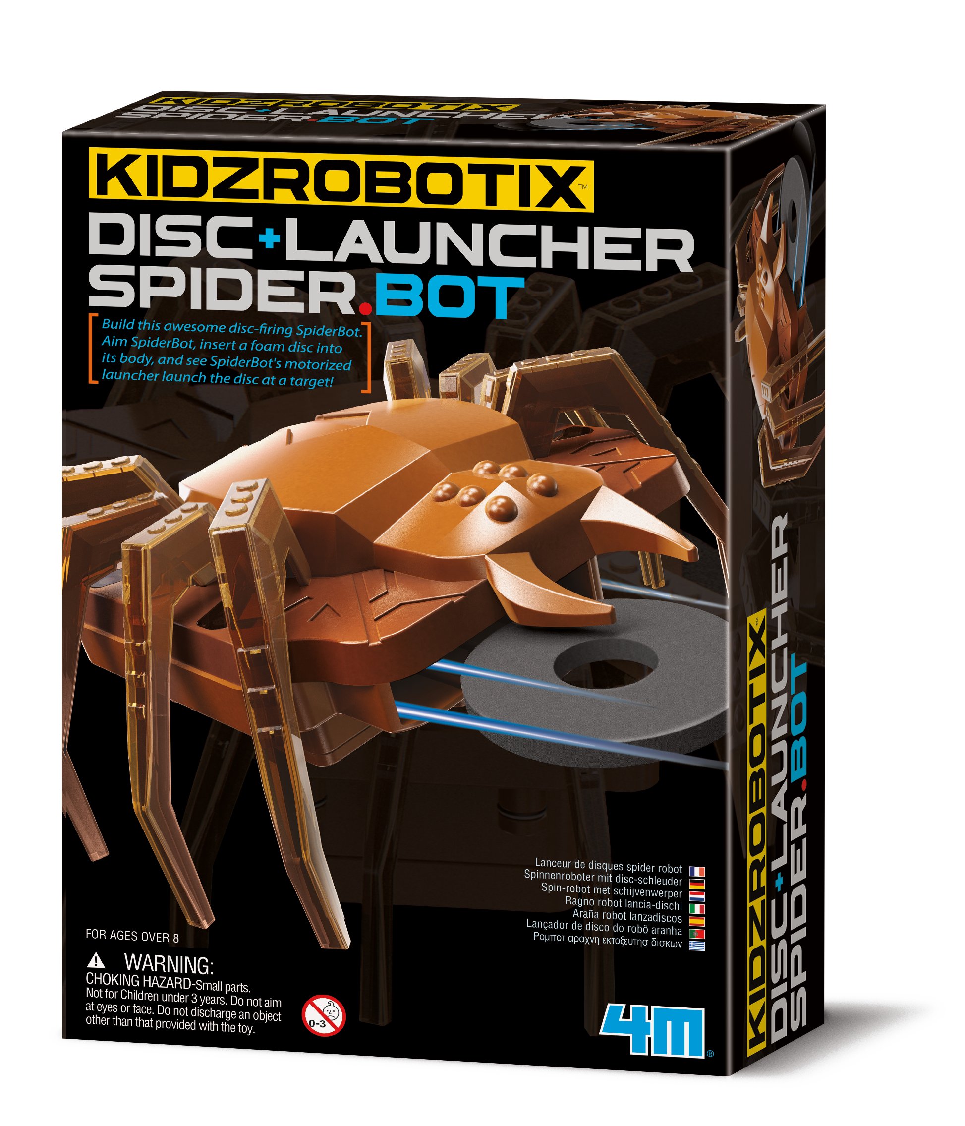 Kidzrobotix Robot Pająk z wyrzutnią dysków