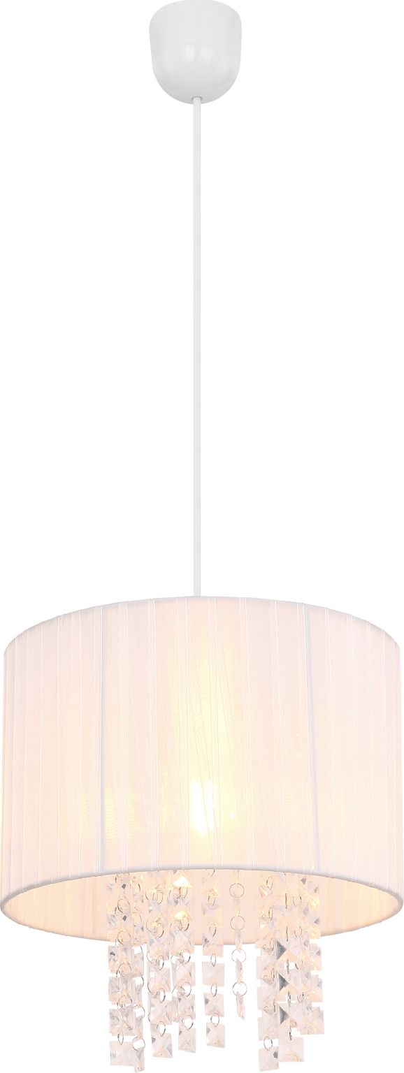 Lampa wisząca Globo PYRA glamour biały (15098)