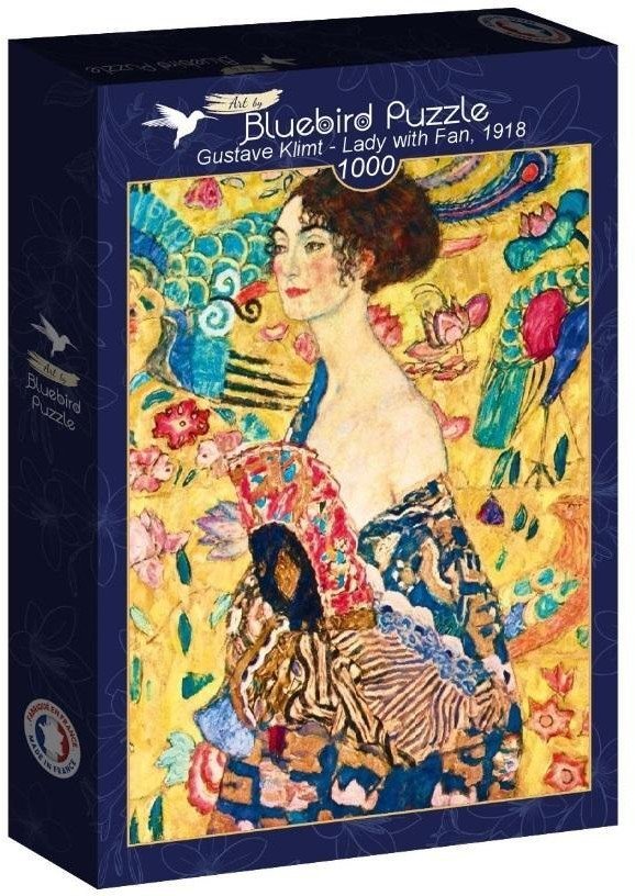 Puzzle 1000 Kobieta z wachlarzem, Gustave Klimt