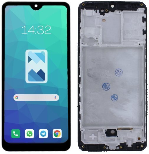 Wyświetlacz do Samsung A31 LCD Oled Ramka