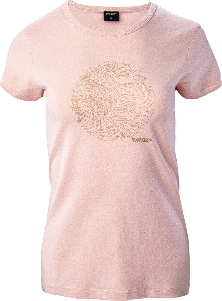 Damska Koszulka z krótkim rękawem bawełniana Hi-Tec Lady Akuja rozmiar XL