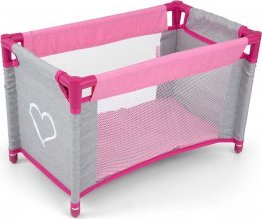 Milly Mally Milly Mally Łóżeczko dla lalek Lisa Prestige Pink