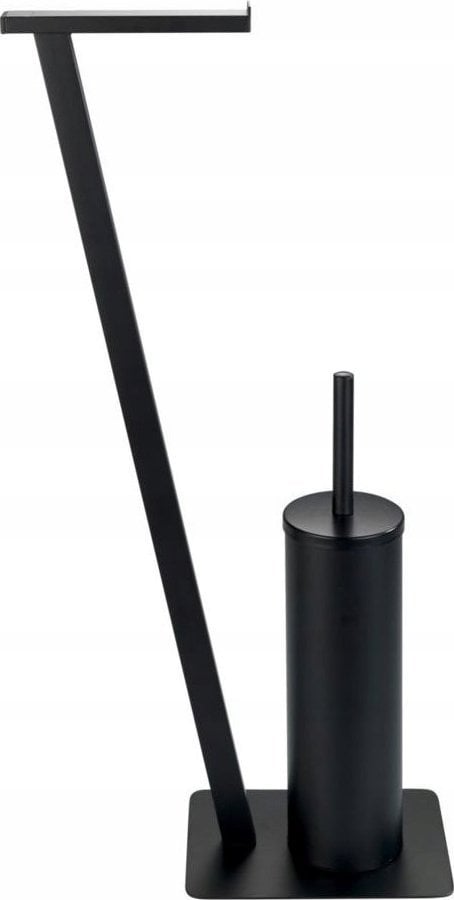Wenko Stojak na papier toaletowy i szczotkę wc LIRIO, czarny, WENKO