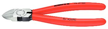 Knipex Szczypce tnące boczne do tworzywa sztucznego 160mm - KN 72 01 160