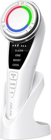 Anlan Ultradźwiękowy masażer do twarzy z terapią świetlną ANLAN 01-ADRY15-001