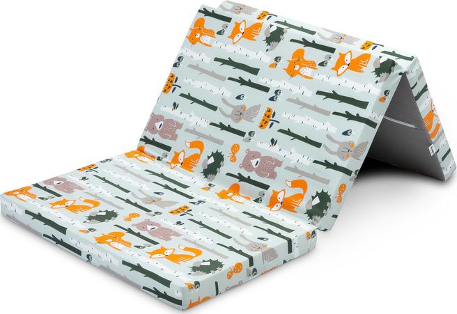 Sensillo Materac 120x60 turystyczny Lis i zając Sensillo