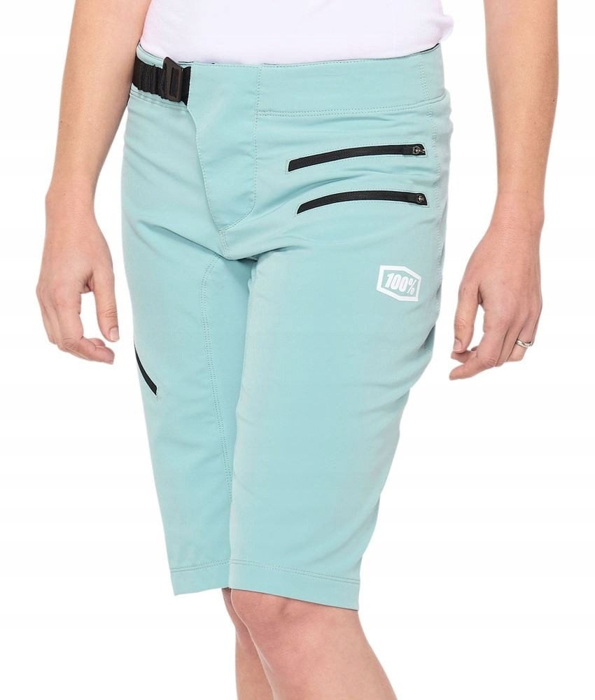 Szorty damskie 100% AIRMATIC Women's Shorts seafoam roz. XL (WYPRZEDAŻ -50%)