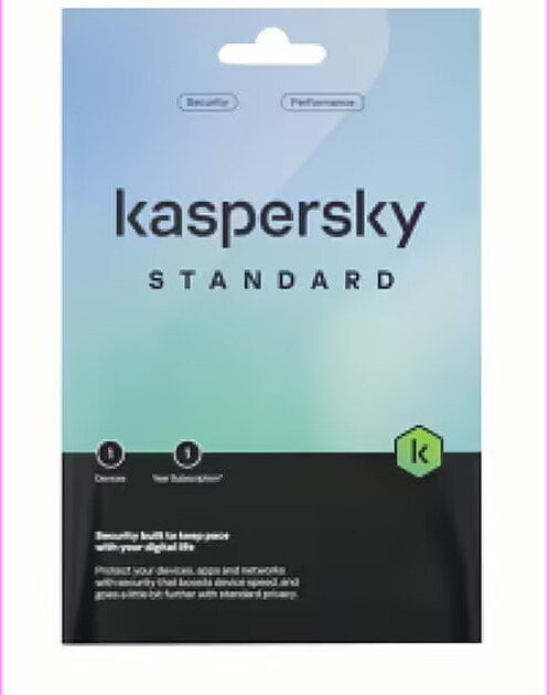 Kaspersky Standard 1 Year 1 Device 5056244920968