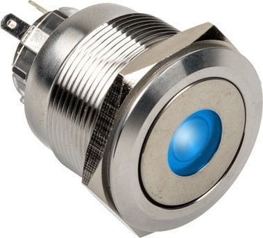 DimasTech Vandalismusschalter/-taster 25mm, Silverline Dot - RGB